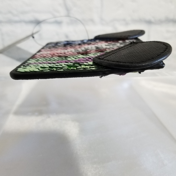 Loungefly Minnie Mouse Sequin Colorful Disney Card Holder Wallet New Limited - Picture 8 of 16